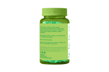 Vybes Metabolic Support Gummies – Metabolism & Energy Balance Formula – 60 Gummies